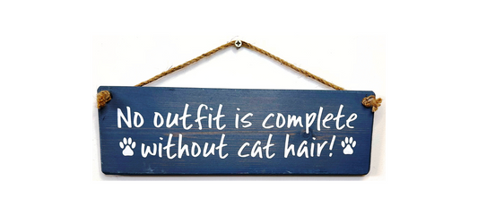 No outfit is complete without cat hair