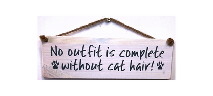No outfit is complete without cat hair