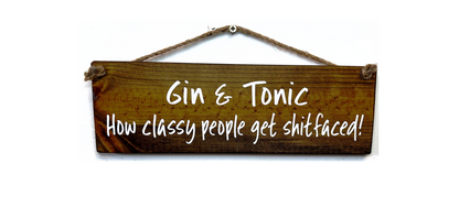 Gin & Tonic. How classy people get shit-faced!