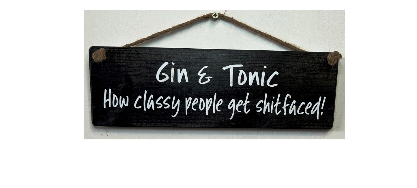 Gin & Tonic. How classy people get shit-faced!