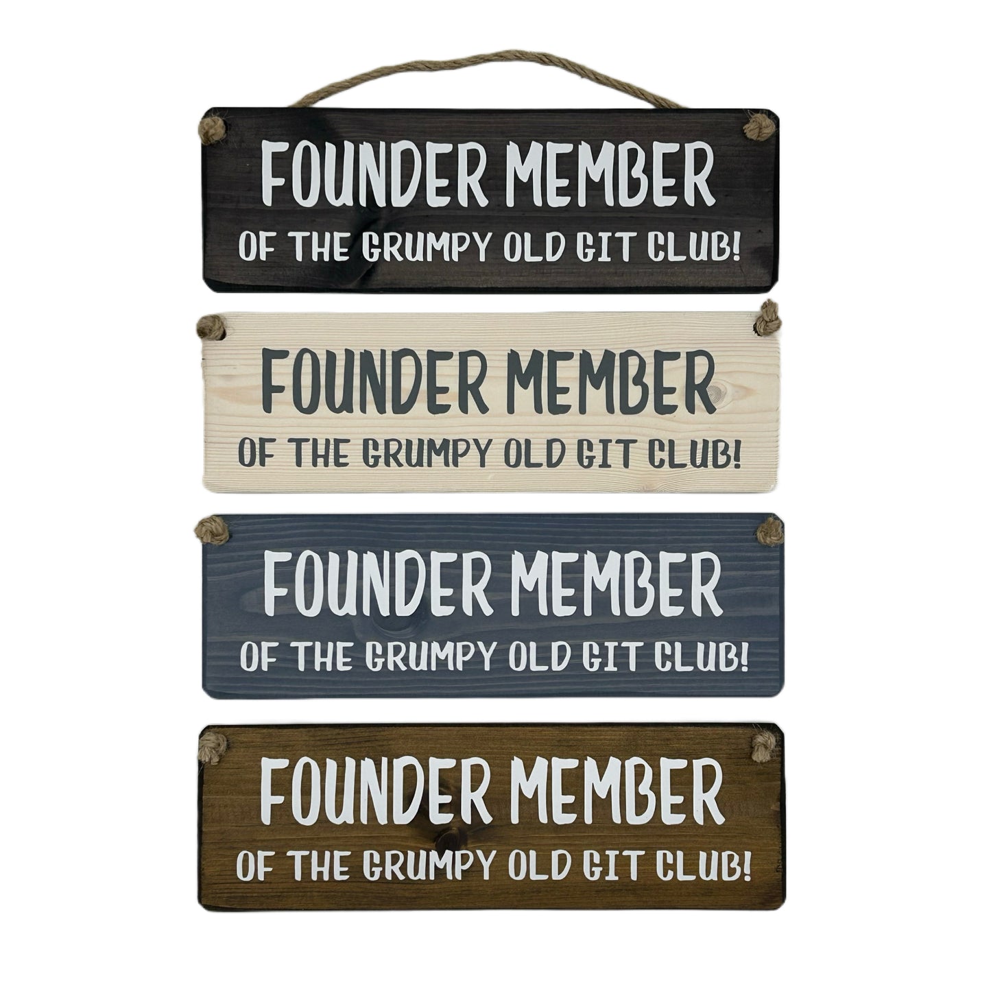 Founder member of the Grumpy old Git Club