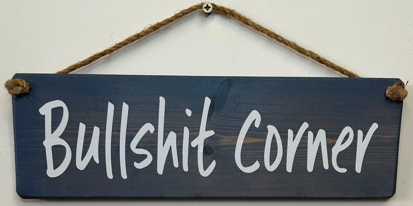 Bullshit Corner