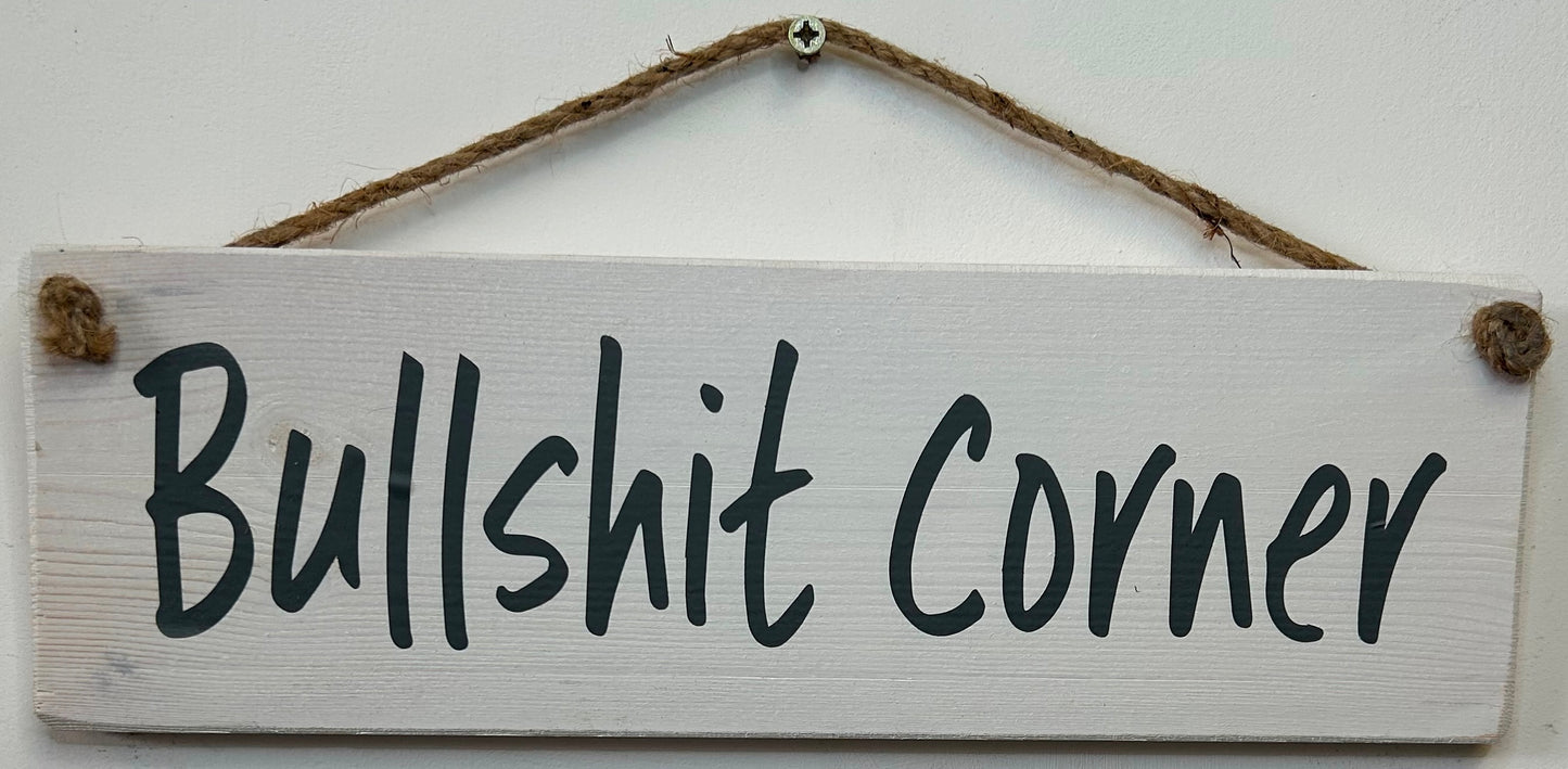 Bullshit Corner