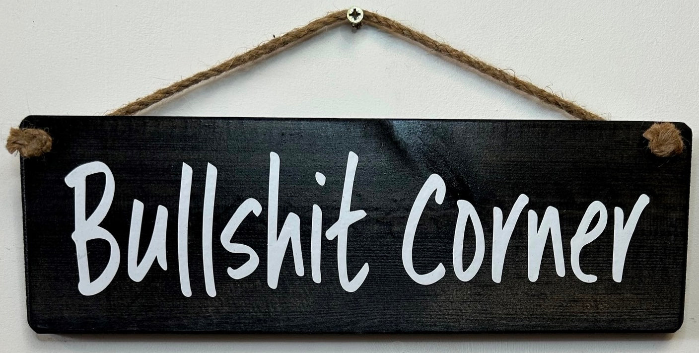 Bullshit Corner