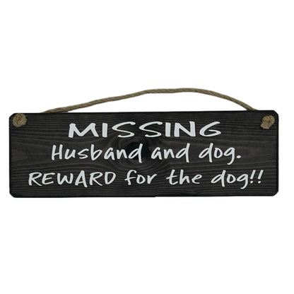 Missing Husband and dog. Reward for the dog