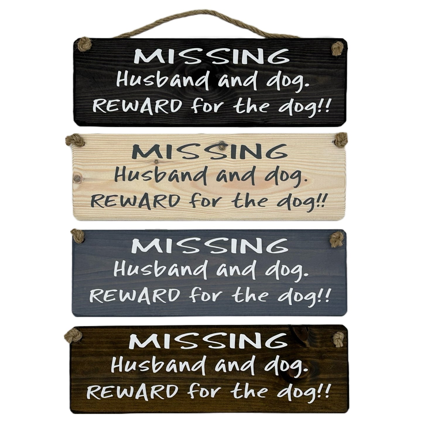 Missing Husband and dog. Reward for the dog
