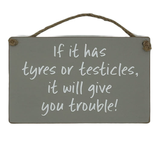 If it has tyres or testicles it will cost you money