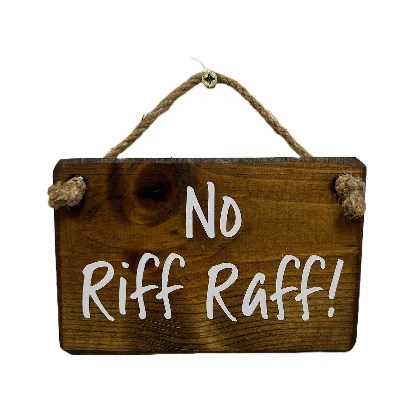 No Riff Raff