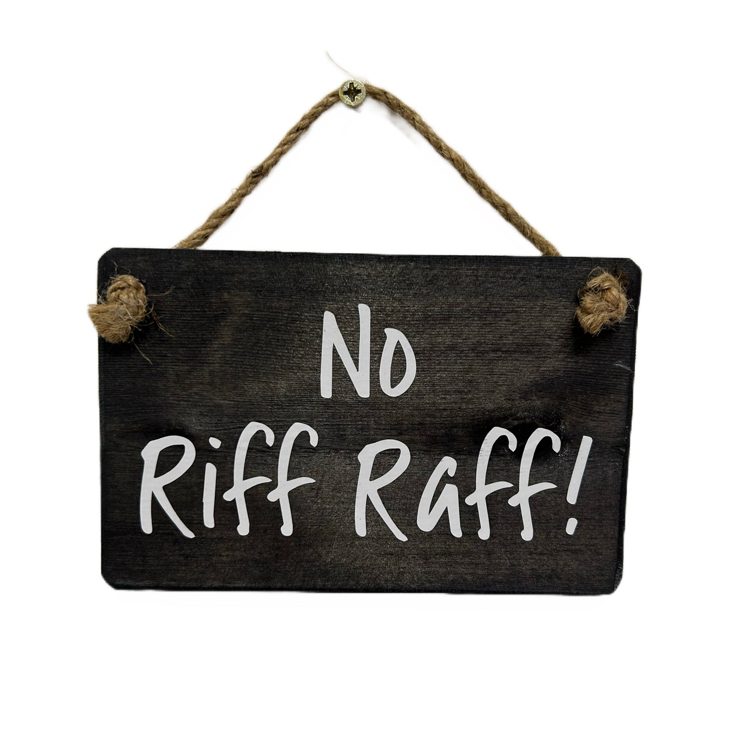 No Riff Raff