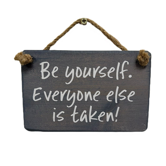 Be Yourself