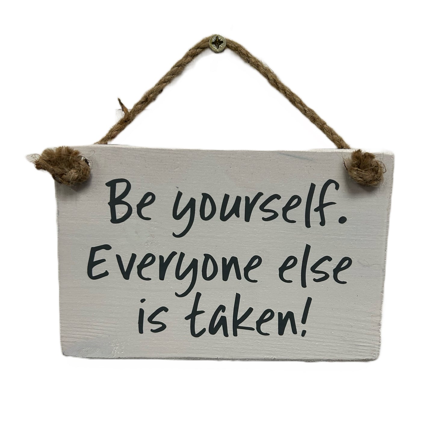 Be Yourself