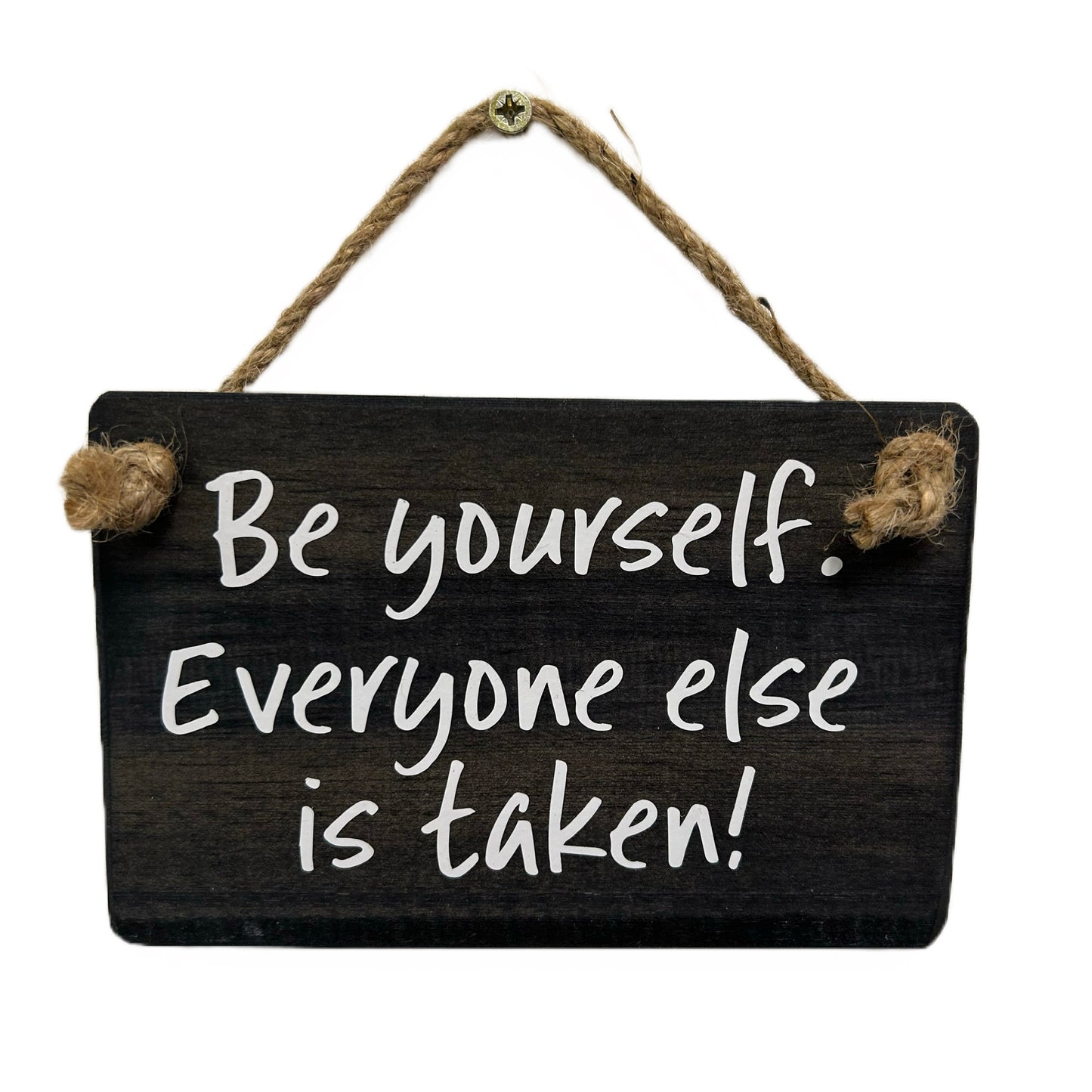 Be Yourself